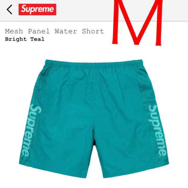 【Mサイズ】Supreme Mesh Panel Water Short パンツメンズ