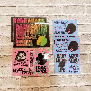 ベイビーシュープ(baby shoop)の③baby shoop ノベルティステッカー5枚セット 非売品　シュープ(ノベルティグッズ)