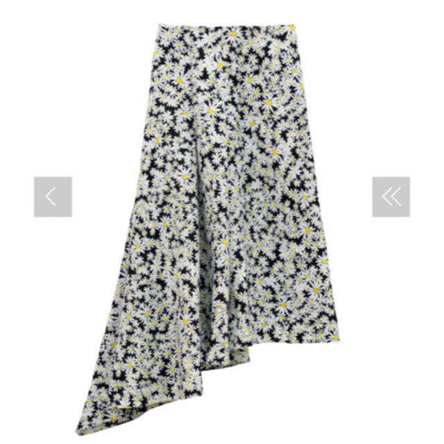 eimy istoire(エイミーイストワール)のマーガレット柄スカート レディースのスカート(ひざ丈スカート)の商品写真
