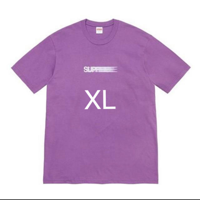 Supreme シュプリーム モーションロゴ Tシャツ 紫 purple XL商品説明