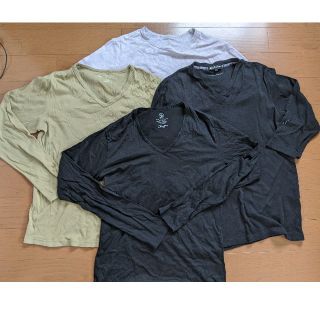 ビューティアンドユースユナイテッドアローズ(BEAUTY&YOUTH UNITED ARROWS)のユナイテッドアローズのロングTシャツ　4枚セット(Tシャツ/カットソー(七分/長袖))