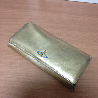 ヴィヴィアンウエストウッド(Vivienne Westwood)のヴィヴィアン ゴールド 財布(財布)