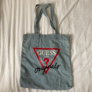 ゲス(GUESS)のGUESS ゲス　デニムトートバッグ　(トートバッグ)