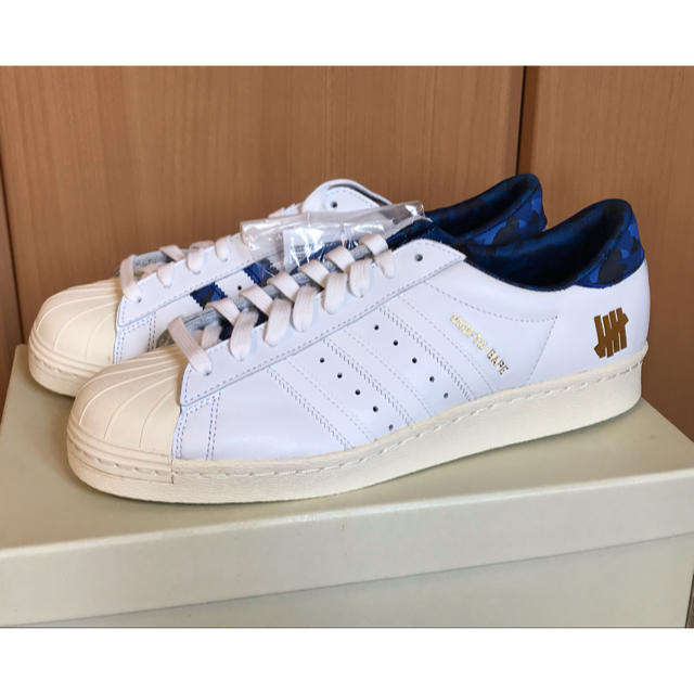 A BATHING APE(アベイシングエイプ)の新品未使用 28cm adidas super star 80v メンズの靴/シューズ(スニーカー)の商品写真