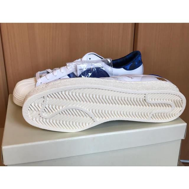 A BATHING APE(アベイシングエイプ)の新品未使用 28cm adidas super star 80v メンズの靴/シューズ(スニーカー)の商品写真