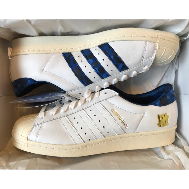 A BATHING APE(アベイシングエイプ)の新品未使用 28cm adidas super star 80v メンズの靴/シューズ(スニーカー)の商品写真