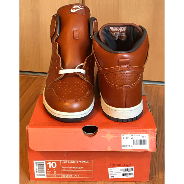 NIKE - 新品未使用 28cm NIKE Dunk Hi Premiumの通販 by black2gum's ...