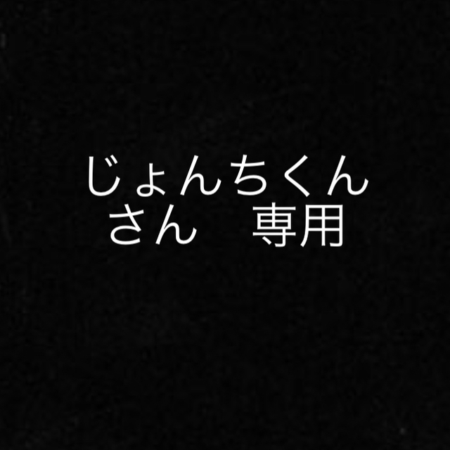 じょんちくんさん　専用