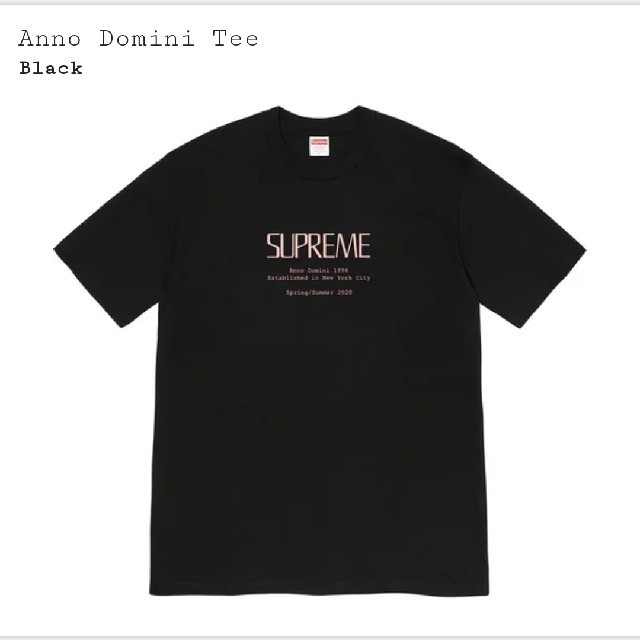 トップス黒Ssize　Anno Domini Tee