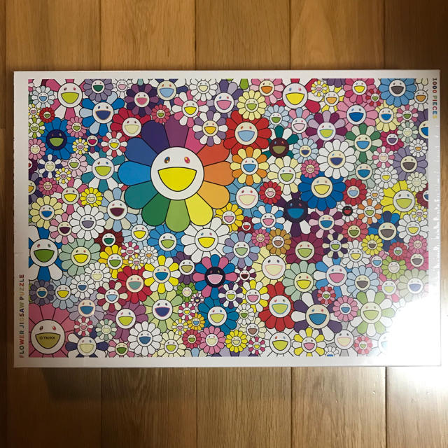 新品 即納 村上隆 お花ジグソーパズル Flower Jigsaw Puzzle