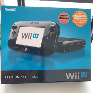 ウィーユー(Wii U)の【最終お値下げ.!】Nintendo Wii U プレミアムセット KURO(家庭用ゲーム機本体)