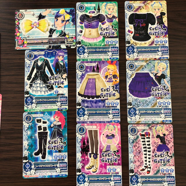 アイカツ! - ⑥旧アイカツカード☆ロリゴシック☆6コーデ 17枚 アイカツ! - ⑥旧アイカツカード☆ロリゴシック☆6コーデ 17枚