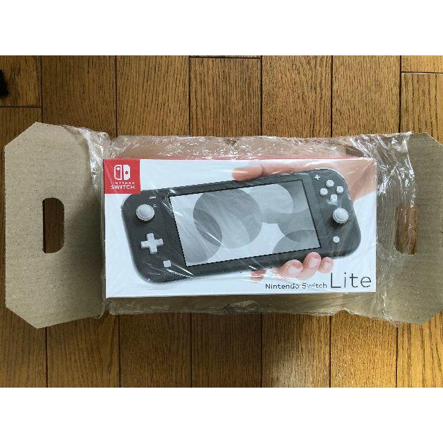 任天堂 - 新品 ニンテンドー スイッチライト グレー任天堂　Switch right 本体