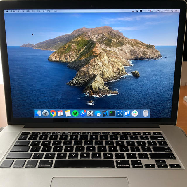 APPLE MacBook Pro 15 inch 2015年モデル　usキー