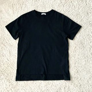 ステュディオス(STUDIOUS)のCLANE クラネ クルーネックTシャツ 黒(Tシャツ(半袖/袖なし))