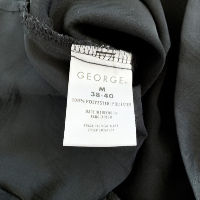 ヴィンテージ 古着 アロハシャツ オーバーサイズ オープンカラー ブラック メンズのトップス(シャツ)の商品写真