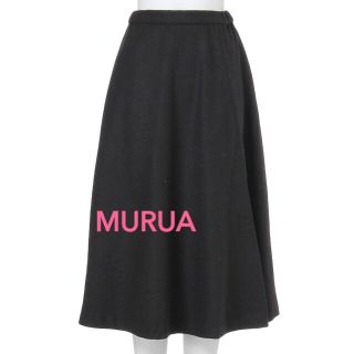 ムルーア(MURUA)のMURUA＊スリットミディフレアスカート(ひざ丈スカート)