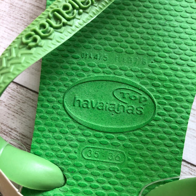 havaianas(ハワイアナス)のhavaianas 新品　ビーチサンダル  35ー36 レディースの靴/シューズ(ビーチサンダル)の商品写真