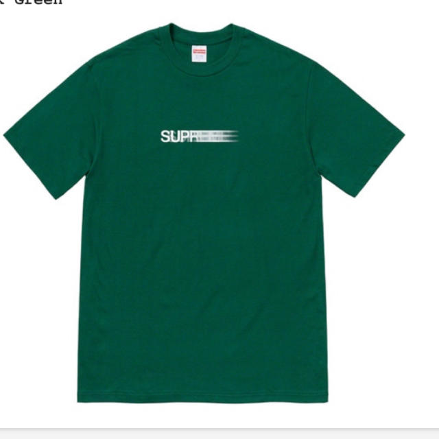 最終値下げ　Motionlogotee green sサイズ