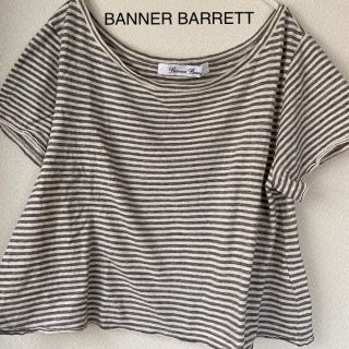 バナーバレット(Banner Barrett)のバナーバレット トップス カットソー 半袖 Tシャツ ボーダー レディース　夏(Tシャツ(半袖/袖なし))