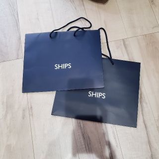 シップス(SHIPS)のSHIPS　ショップ袋　二枚セット(ショップ袋)