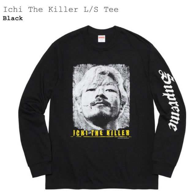 supreme   ichi the killer L/S tee 黒メンズ