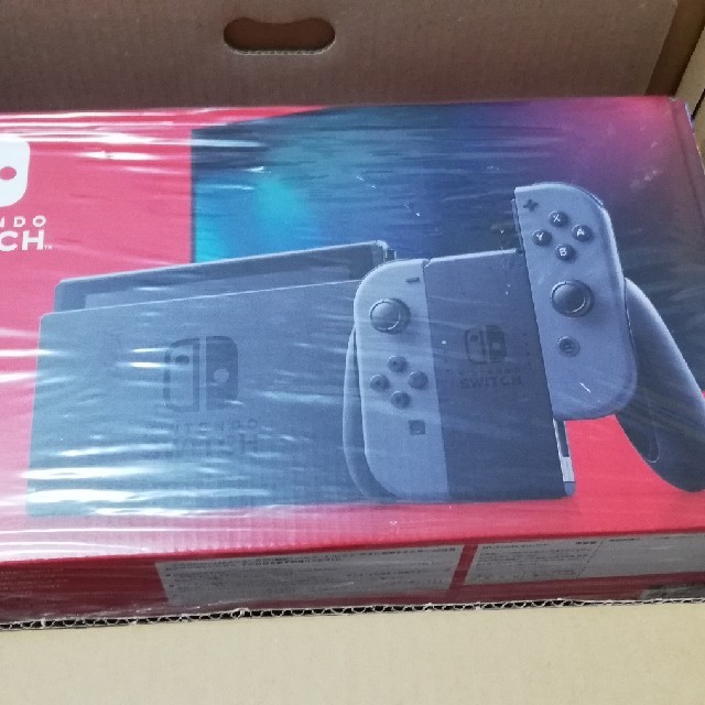 Nintendo Switch スイッチ グレー 本体 新品未開封 - 家庭用ゲーム機本体