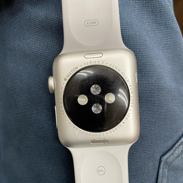 Apple Watch(アップルウォッチ)のAppleウォッチseries3 42mm メンズの時計(腕時計(デジタル))の商品写真