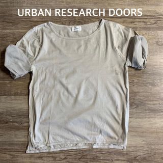 アーバンリサーチドアーズ(URBAN RESEARCH DOORS)の【URBAN RESEARCH DOORS】袖リボン　Tシャツ(Tシャツ(半袖/袖なし))