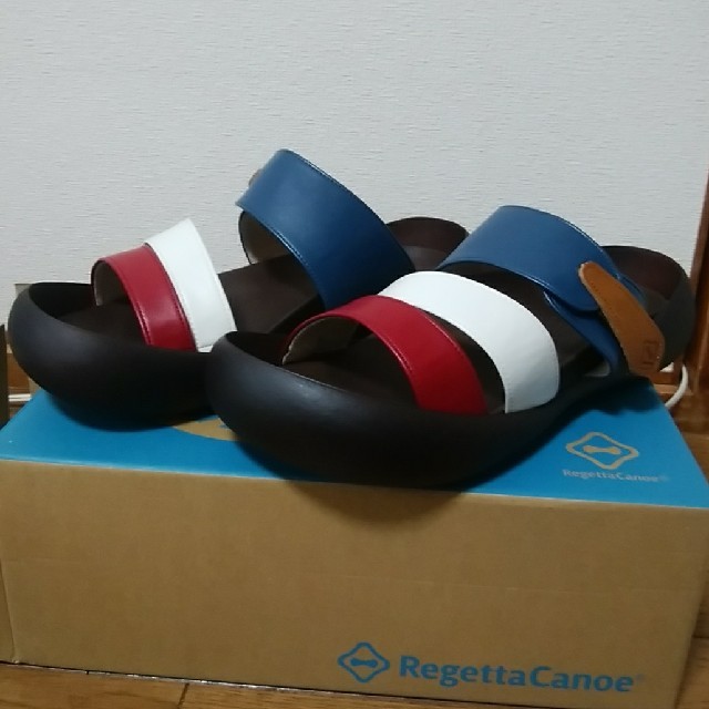 Regetta Canoe(リゲッタカヌー)のリゲッタカヌー　メンズ　L　フランス メンズの靴/シューズ(サンダル)の商品写真