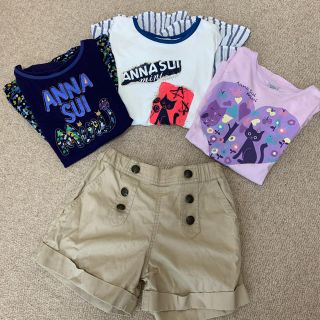 アナスイミニ(ANNA SUI mini)の専用です！アナスイミニ 140 Tシャツ3枚セット(Tシャツ/カットソー)