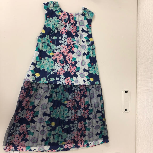 ハッカ キッズ　ワンピース　120 新品 キッズ/ベビー/マタニティのキッズ服女の子用(90cm~)(ワンピース)の商品写真