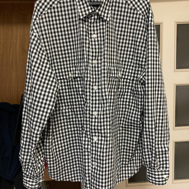 PORTER(ポーター)のポータークラシック　ROLL UP SHIRT ロールアップシャツ　ブラック メンズのトップス(シャツ)の商品写真