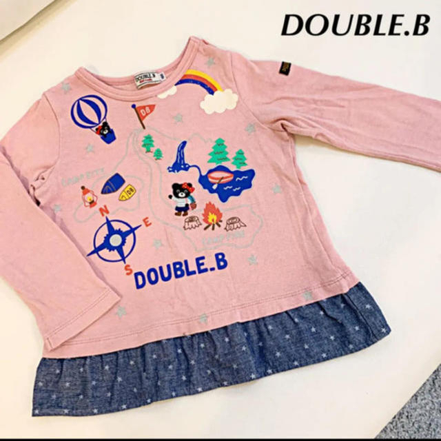 DOUBLE.B(ダブルビー)の☆かつこ様専用☆ キッズ/ベビー/マタニティのキッズ服女の子用(90cm~)(Tシャツ/カットソー)の商品写真