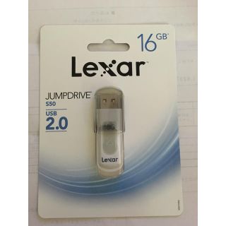 レキサー(Lexar)のLexar jumpDrive s50  USB フラッシュドライブ　16G(PC周辺機器)