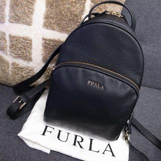 極美品✨FURLA フルラ パイパー リュック レザー レッド 保存袋付き