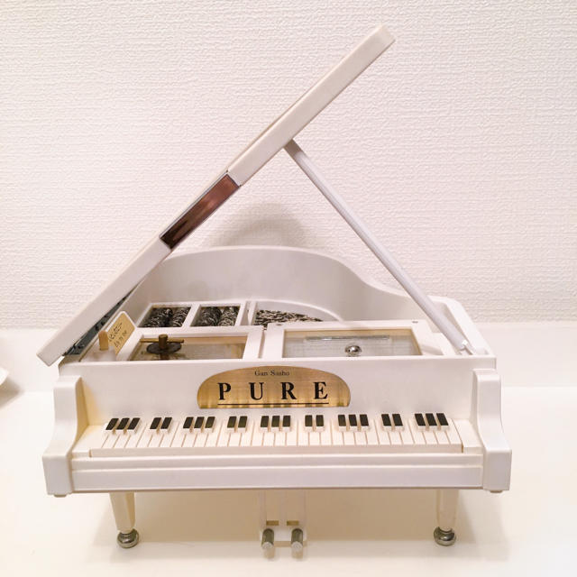 グランドピアノ型オルゴール　ジュエリーボックス　いとしのエリー | フリマアプリ ラクマ