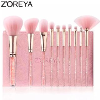 マック(MAC)の【大人気　新品未使用未開封！】zoreya pink brush♡10本＋ポーチ(コフレ/メイクアップセット)