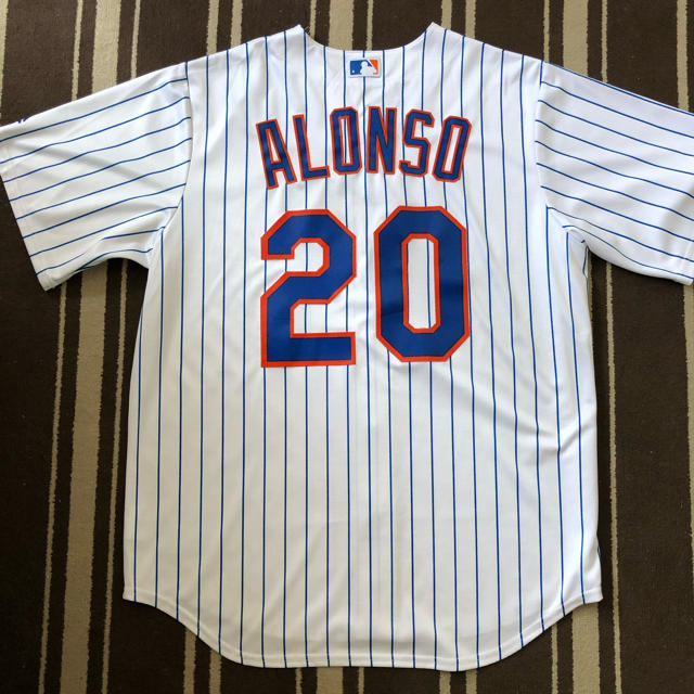 メッツ　Pete Alonso 直筆サイン入りユニフォーム　ベケット社証明付き