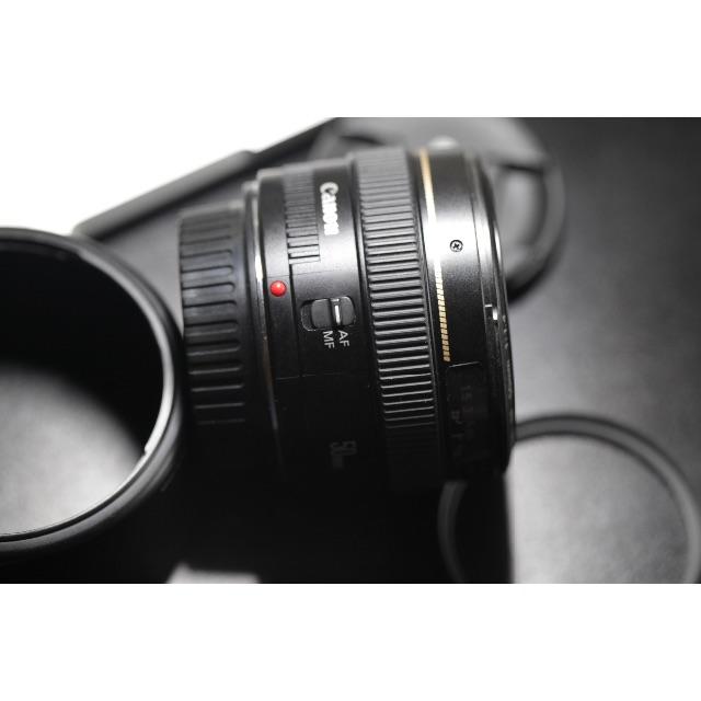 Canon(キヤノン)の美品 キャノン Canon EF 50㎜　Ｆ1.4mm USM　単焦点レンズ スマホ/家電/カメラのカメラ(レンズ(単焦点))の商品写真