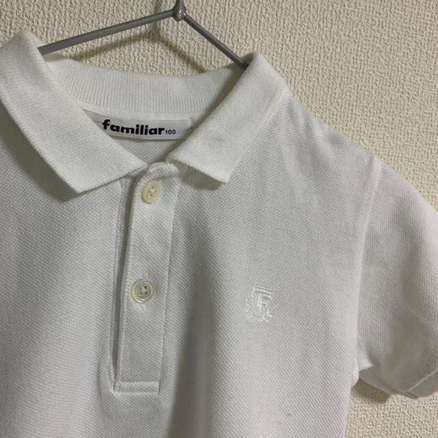 familiar(ファミリア)のFamiliar  キッズ　ポロシャツ　100 キッズ/ベビー/マタニティのキッズ服男の子用(90cm~)(Tシャツ/カットソー)の商品写真