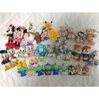 ディズニー(Disney)のディズニー🧸ダッフィー　ぬいぐるみバッジ　Disney　景品(ぬいぐるみ/人形)