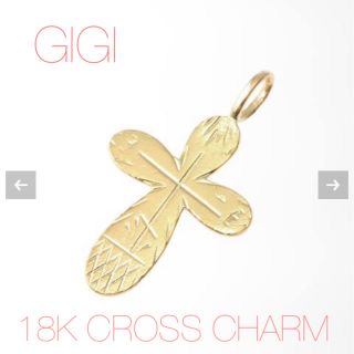 ドゥーズィエムクラス(DEUXIEME CLASSE)のDeuxieme Classe GIGI/ジジ 18K CROSS CHARM(チャーム)