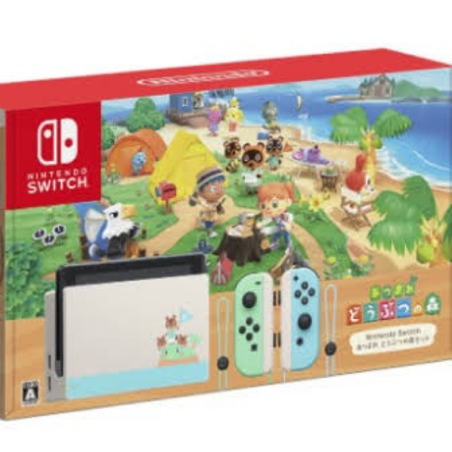 【時間指定不可】 Nintendo 任天堂スイッチ動物の森セット - Switch 家庭用ゲーム機本体