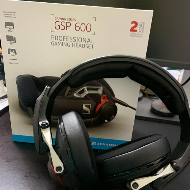 SENNHEISER(ゼンハイザー)のSENNHEISER GSP600 ヘッドセット おまけ付き スマホ/家電/カメラのPC/タブレット(PC周辺機器)の商品写真