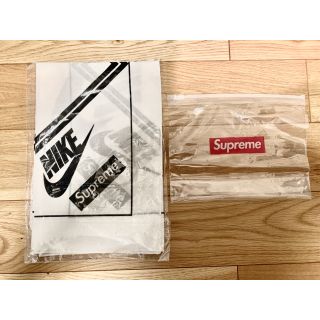 シュプリーム(Supreme)のおまけ付き　半タグあり　シュプリーム  ナイキ　バンダナ  新品未使用　ホワイト(バンダナ/スカーフ)