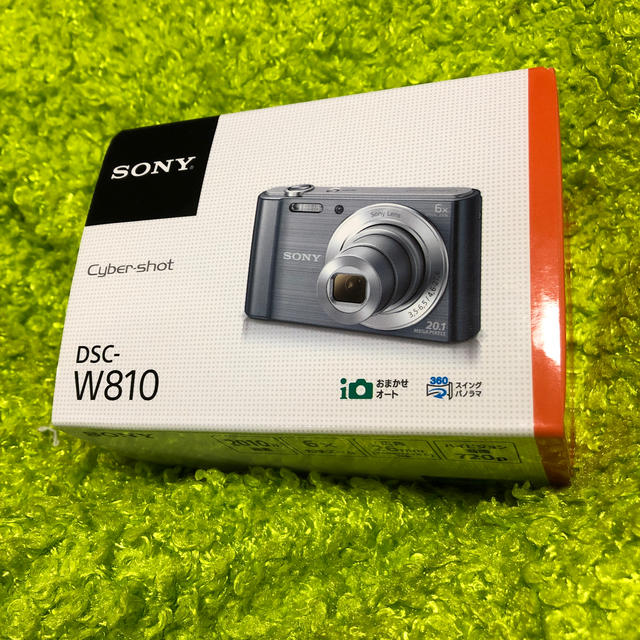 ソニー新品 SONY Cyber−Shot W DSC-W810(S)  デジカメ