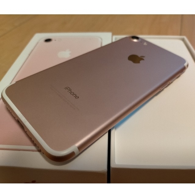 スマートフォン本体Apple iPhone7(32GB) ローズゴールド SIMフリー