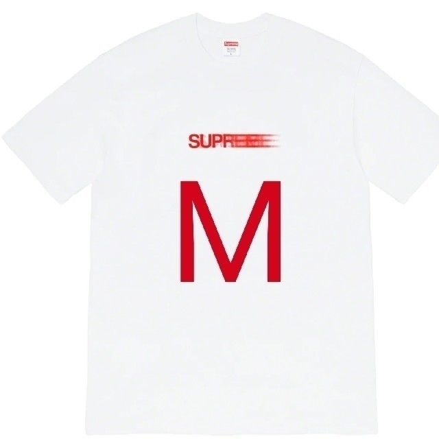 Supreme Motion Logo Tee 白 モーション シュプリームメンズ