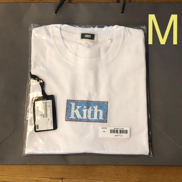 20SS KITH Mosaic Box Logo Tee 白 XL